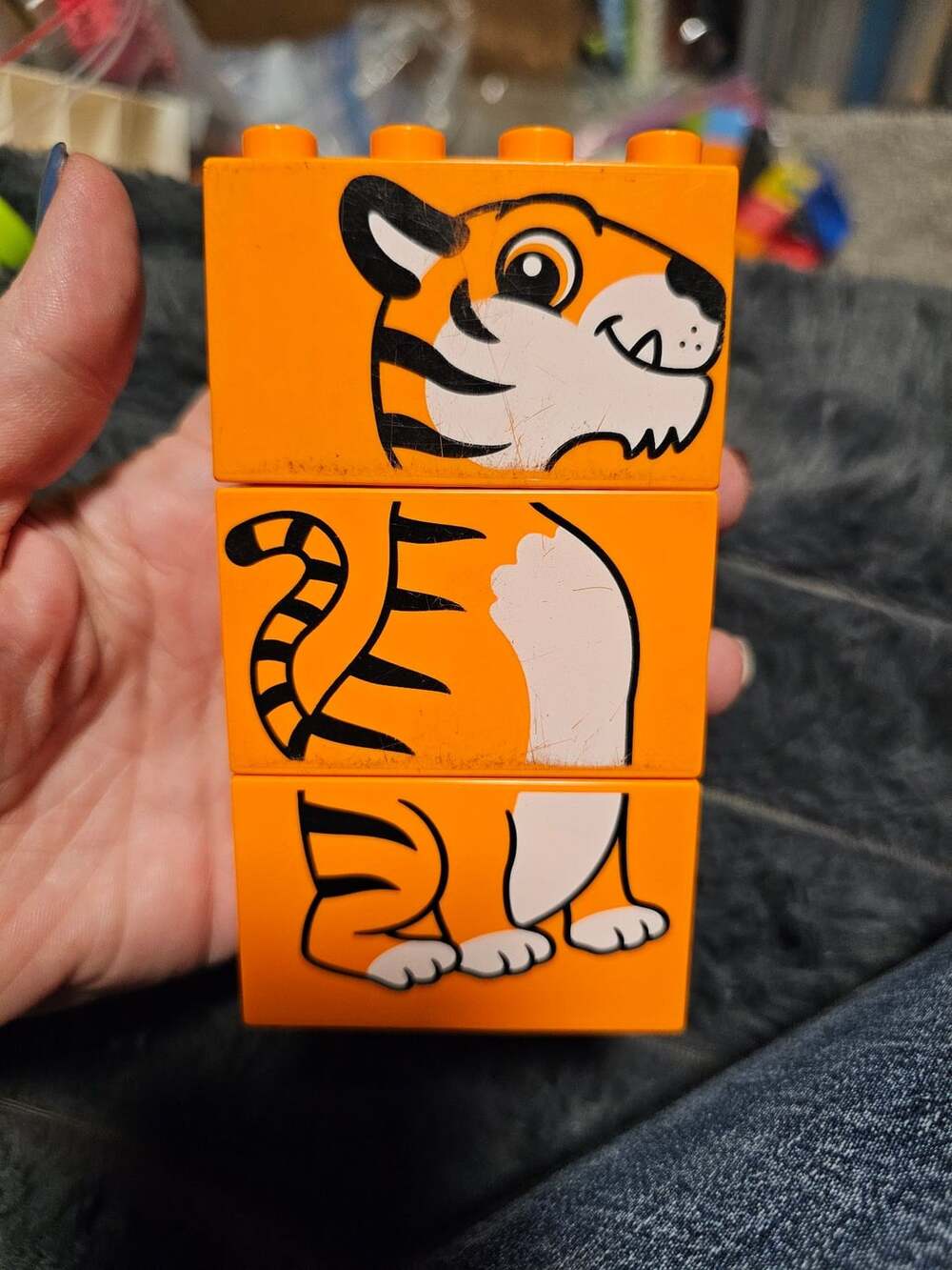 Lego Duplo My First Fun Puzzle Tiger Blocks